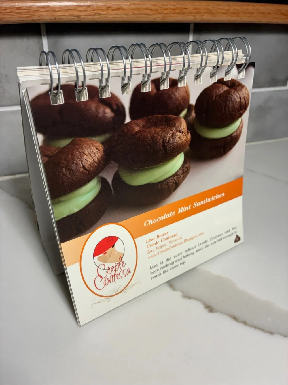 Stainless Cookie Sheet - Silver with recipe book.  Heirloom.